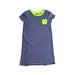 A Blue Short Sleeve Dresses from Tommy Hilfiger in size 8Y for girl. (Front View)