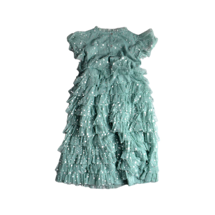 A Green Short Sleeve Dresses from Boden in size 11Y for girl. (Back View)