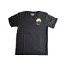 A Black Short Sleeve T Shirts from Mini Munster in size 10Y for boy. (Front View)