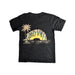 A Black Short Sleeve T Shirts from Mini Munster in size 10Y for boy. (Back View)