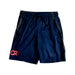 A Navy Shorts from Nike in size 8Y for boy. (Front View)
