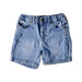 A Blue Shorts from Chateau de Sable in size 3T for boy. (Front View)