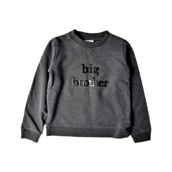 A Grey Crewneck Sweatshirts from Livly in size 5T for boy. (Front View)
