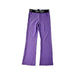 A Purple Casual Pants from Palm Angels in size 10Y for girl. (Front View)