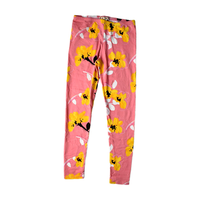 A Pink Leggings from Marni in size 10Y for girl. (Front View)