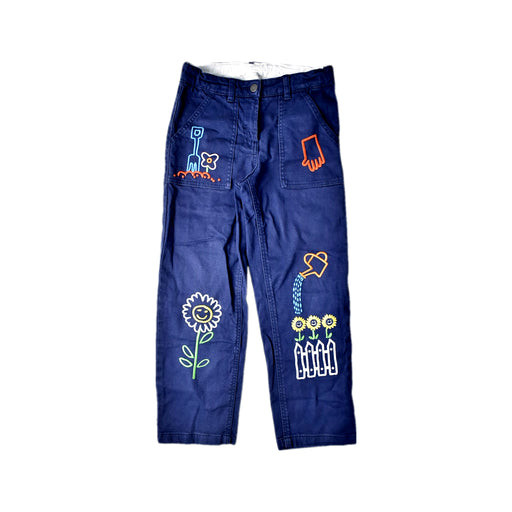 A Blue Casual Pants from Stella McCartney in size 10Y for girl. (Front View)