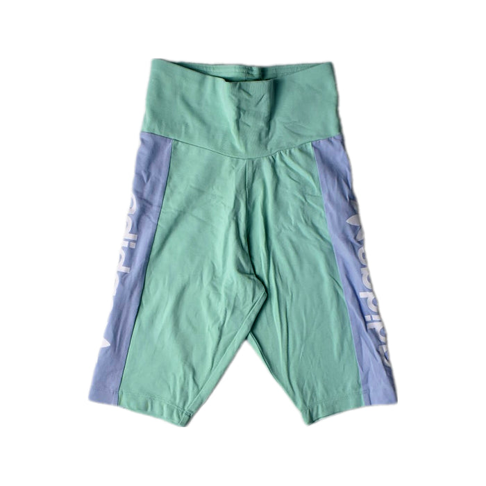 A Green Active Shorts from Adidas in size XXS for girl. (Front View)
