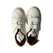 A White Sneakers from Bibi in size 7Y for boy. (Back View)