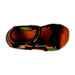 A Orange Sandals from Skechers in size 6T for boy. (Front View)
