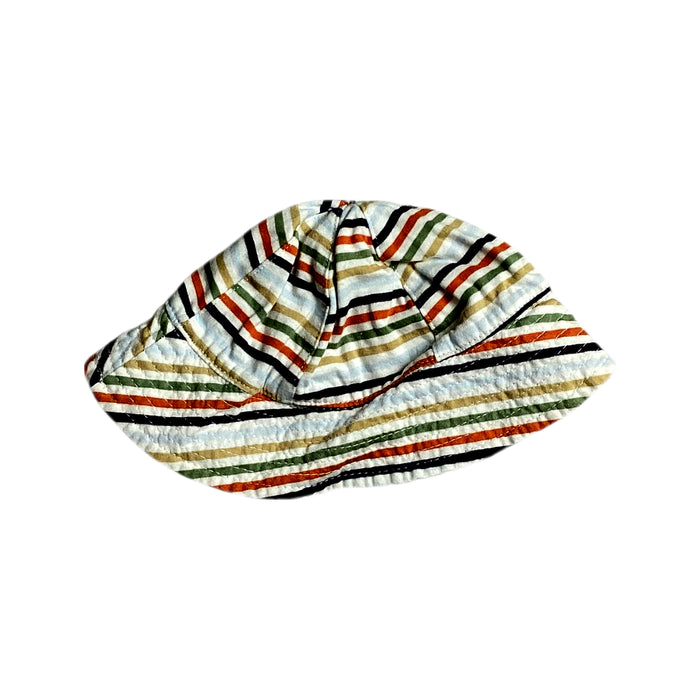 A Multicolour Sun Hats from Seed in size 12-18M for neutral. (Front View)