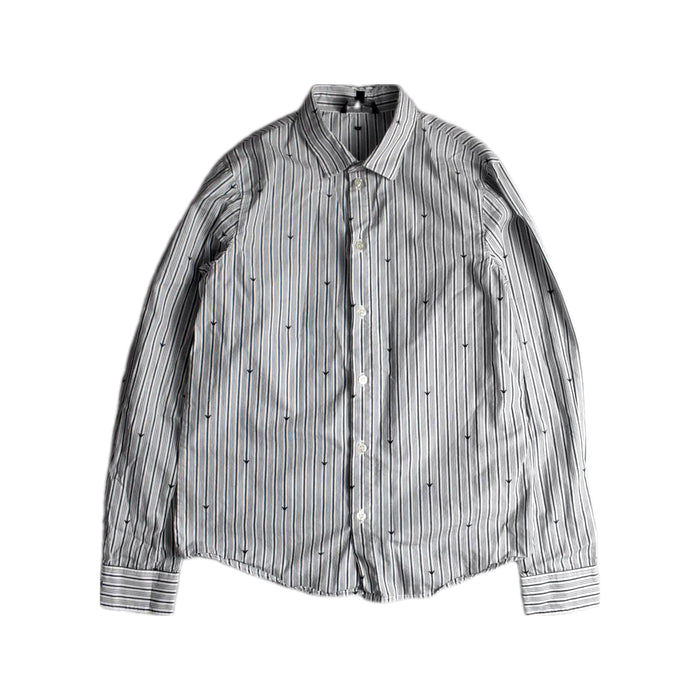 A White Long Sleeve Shirts from Armani in size 12Y for boy. (Front View)