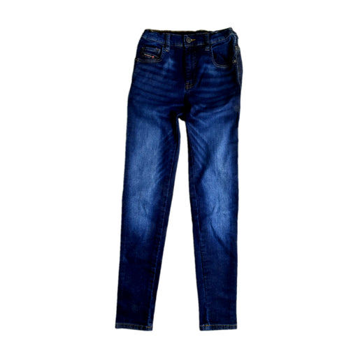 A Blue Jeans from Diesel in size 14Y for boy. (Front View)