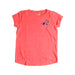 A Pink Short Sleeve Tops from Crewcuts in size 10Y for girl. (Front View)