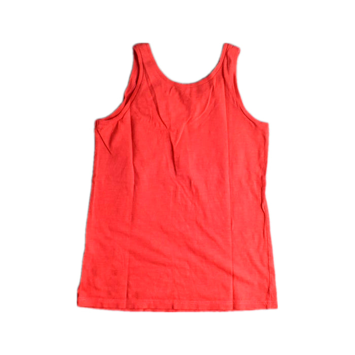 A Red Sleeveless Tops from Kate Spade in size 10Y for girl. (Back View)