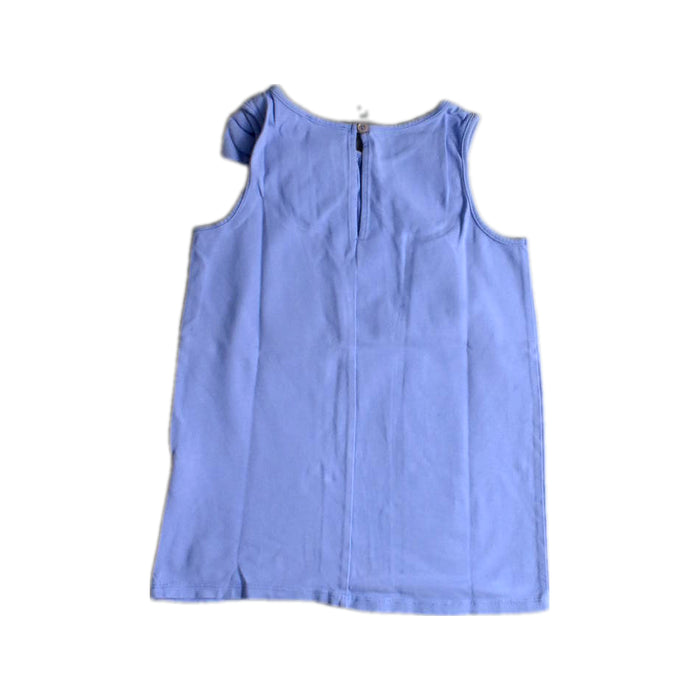 A Blue Sleeveless Tops from Kate Spade in size 10Y for girl. (Back View)