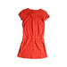 A Red Short Sleeve Dresses from Lacoste in size 10Y for girl. (Back View)