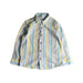 A Blue Long Sleeve Shirts from Seed in size 5T for boy. (Front View)