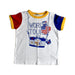 A White Short Sleeve T Shirts from Miki House in size 4T for neutral. (Front View)