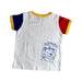 A White Short Sleeve T Shirts from Miki House in size 4T for neutral. (Back View)