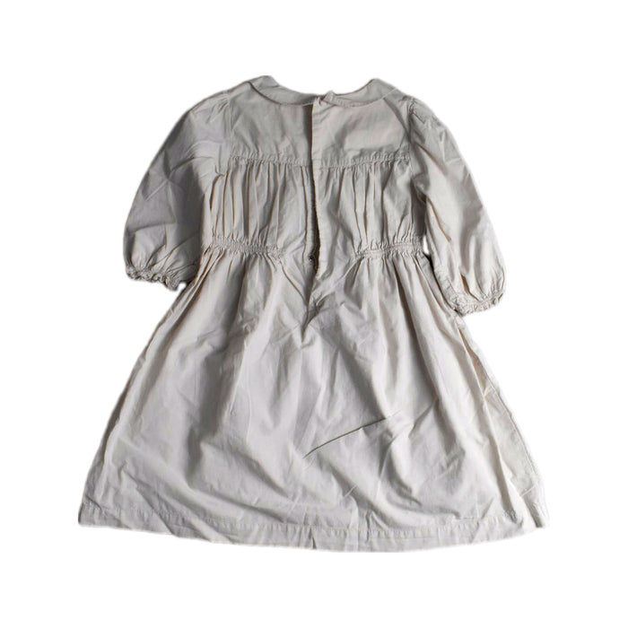 A White Long Sleeve Dresses from Benebene in size 4T for girl. (Back View)
