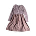 A Pink Long Sleeve Dresses from Benebene in size 4T for girl. (Back View)