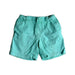 A Teal Shorts from Château de Sable in size 2T for neutral. (Front View)