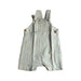A Green Overall Shorts from Château de Sable in size 6-12M for neutral. (Front View)