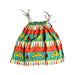 A Multicolour Sleeveless Dresses from Fábula in size 2T for girl. (Front View)