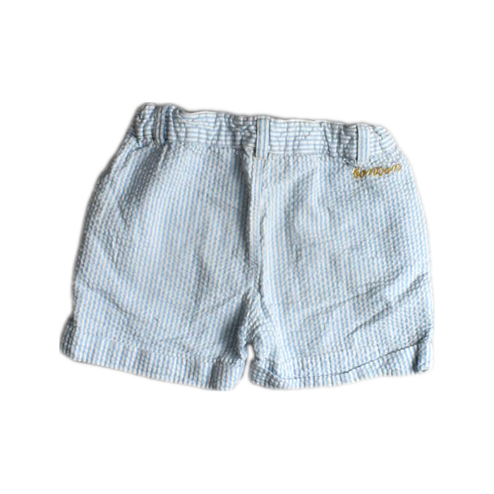 A Blue Shorts from Bonton in size 4T for boy. (Back View)