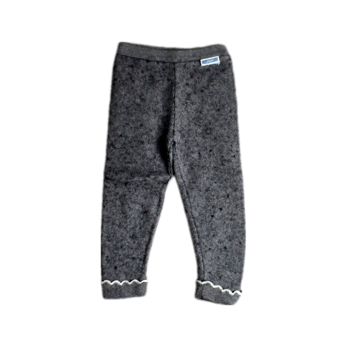 A Grey Leggings from Jacadi in size 3T for girl. (Front View)