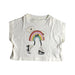 A White Sleeveless T Shirts from Gingersnaps in size 4T for girl. (Front View)