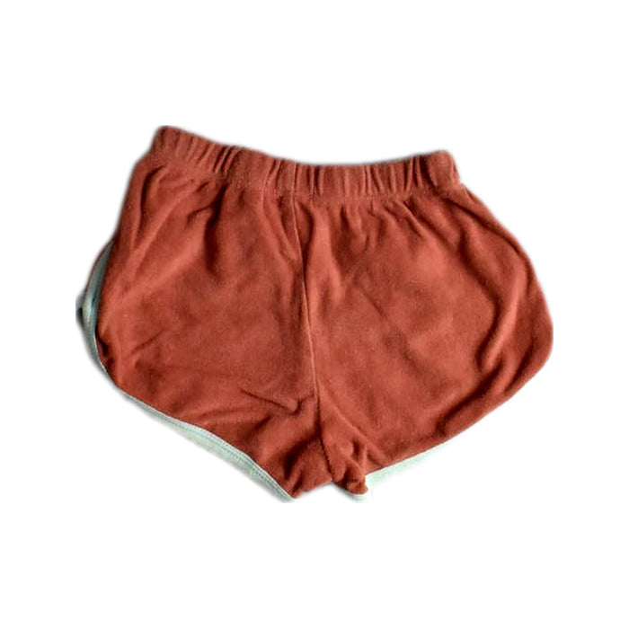 A Orange Shorts from Gingersnaps in size 4T for girl. (Back View)