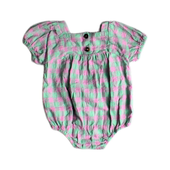 A Pink Bloomers from Seed in size 3-6M for girl. (Back View)