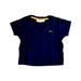 A Navy Short Sleeve T Shirts from Jojo Maman Bébé in size 12-18M for boy. (Front View)