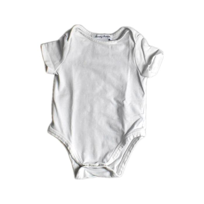 A White Short Sleeve Bodysuits from Tommy Bahama in size 6-12M for neutral. (Front View)