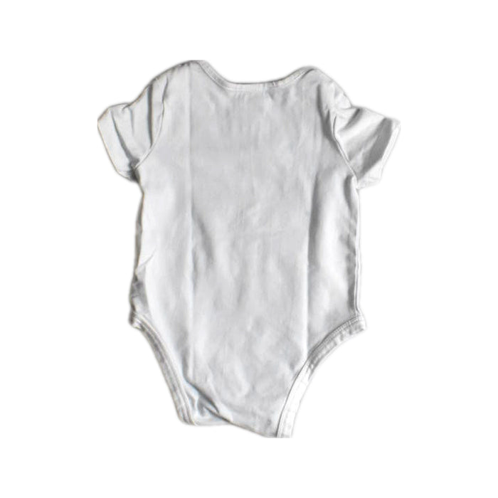 A White Short Sleeve Bodysuits from Tommy Bahama in size 6-12M for neutral. (Back View)