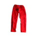 A Red Casual Pants from La Compagnie des Petits in size 4T for boy. (Front View)