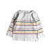 A White Long Sleeve T Shirts from Bout'Chou in size 12-18M for boy. (Front View)