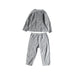 A Grey Pants Sets from La Compagnie des Petits in size 3T for boy. (Back View)
