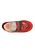 A Red Flats from Bonton in size 4T for girl. (Front View)