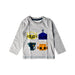 A Grey Long Sleeve T Shirts from Mothercare in size 6-12M for boy. (Front View)