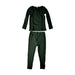 A Green Pyjama Sets from Mori in size 3T for boy. (Front View)