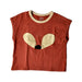 A Orange Short Sleeve T Shirts from Mimi Mono in size 18-24M for boy. (Front View)