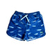A Blue Shorts from Le Petit Society in size 7Y for boy. (Front View)