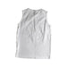 A White Sleeveless T Shirts from Nike in size 7Y for boy. (Back View)