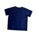 A Blue Short Sleeve T Shirts from Bape by A Bathing Ape in size 7Y for boy. (Back View)
