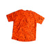 A Orange Short Sleeve Shirts from Le Petit Society in size 8Y for boy. (Back View)