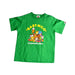 A Green Short Sleeve T Shirts from Bape by A Bathing Ape in size 7Y for boy. (Front View)
