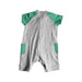 A Grey Long Sleeve Rompers from Mothercare in size 6-12M for boy. (Back View)
