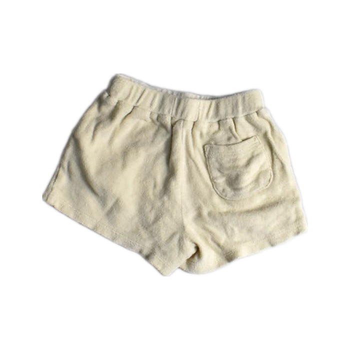 A Beige Shorts from Gingersnaps in size 12-18M for boy. (Back View)